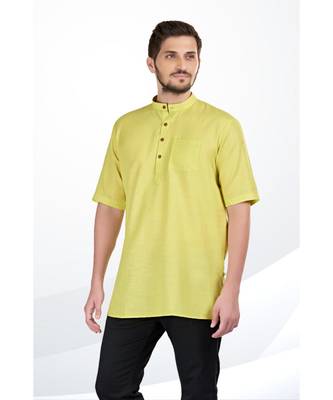 Mens Cotton Short Kurta 3
