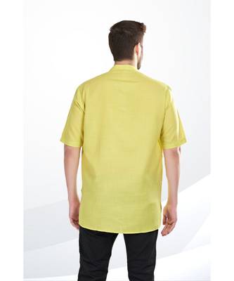 Mens Cotton Short Kurta 4