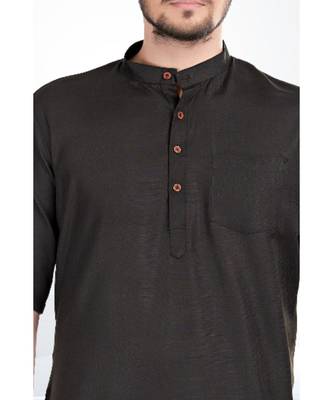 Mens Cotton Short Kurta 2