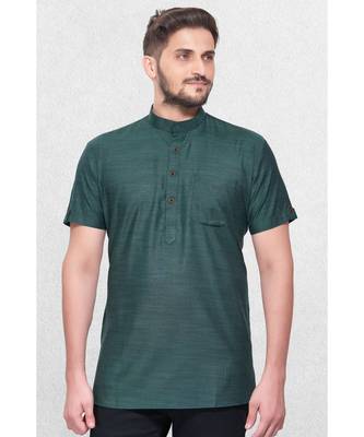 Mens Cotton Short Kurta 3