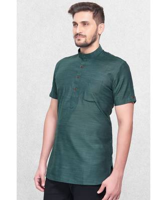 Mens Cotton Short Kurta 4