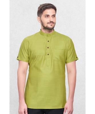 Mens Cotton Short Kurta 1