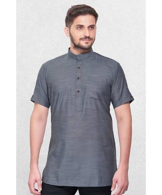 Mens Cotton Short Kurta 1