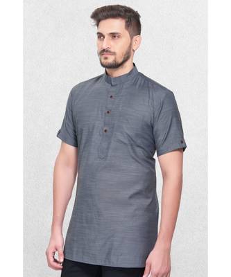 Mens Cotton Short Kurta 4