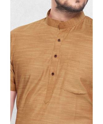 Mens Cotton Short Kurta 3