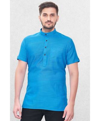 Mens Cotton Short Kurta 4
