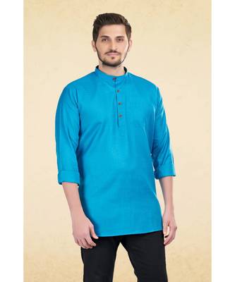 Mens Cotton Short Kurta 1