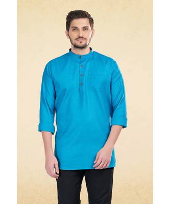 Mens Cotton Short Kurta 2