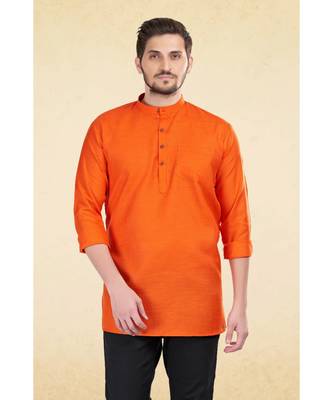Mens Cotton Short Kurta 1