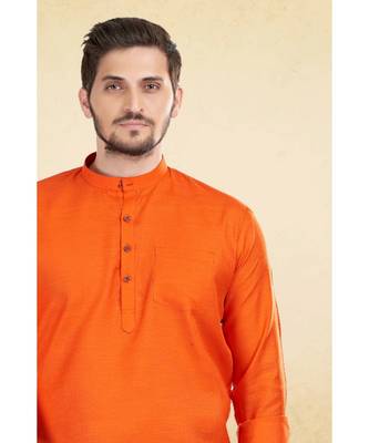 Mens Cotton Short Kurta 4