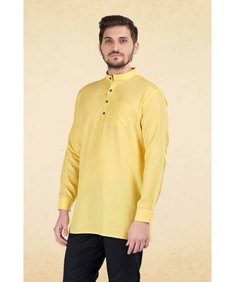 Mens Cotton Short Kurta 1