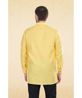 Mens Cotton Short Kurta 4