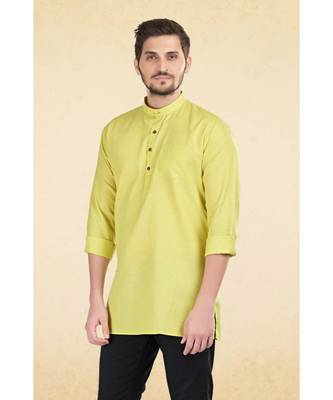 Mens Cotton Short Kurta 2