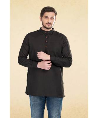 Mens Cotton Short Kurta 2