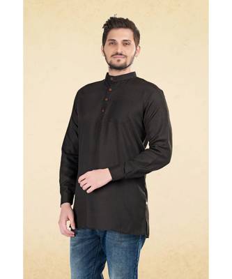 Mens Cotton Short Kurta 3