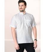 Mens Camric-Cotton Short Kurta (Comfort Wear)