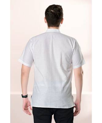 Mens Camric-Cotton Short Kurta (Comfort Wear) 2