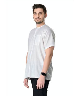 Mens Camric-Cotton Short Kurta (Comfort Wear) 3
