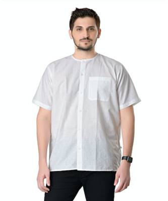 Mens Camric-Cotton Short Kurta (Comfort Wear) 1