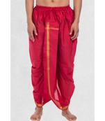 Mens Cotton-Silk Pitambari Dhoti