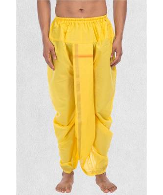 Mens Cotton-Silk Pitambari Dhoti 1