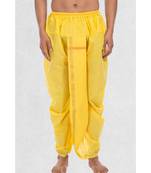 Mens Cotton-Silk Pitambari Dhoti