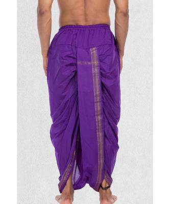 Mens Cotton-Silk Pitambari Dhoti 2