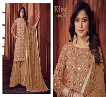 Chiku embroidered georgette salwar 2