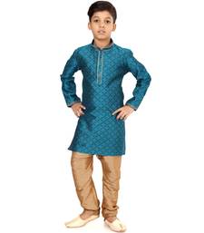 ue Color Blackberry Kurta Churidar Set