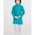 Green Boys Benaras Cotton Kurta Suit