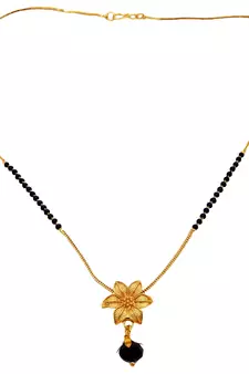 Gold mangalsutra