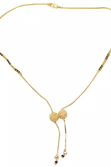 Gold mangalsutra