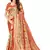 Red woven paithani silk saree with blouse