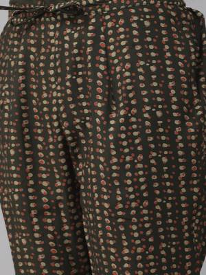 Green printed cotton silk ethnic-kurtis 5