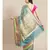 green silk blend woven   saree with  blouse