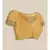 mustard silk blend woven   saree with  blouse
