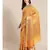 mustard silk blend woven   saree with  blouse