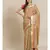 beige silk blend woven   saree with  blouse