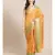 mustard silk blend woven   saree with  blouse