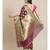 brown silk blend woven   saree with  blouse
