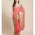 pink silk blend woven   saree with  blouse