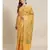 yellow silk cotton woven   saree with  blouse