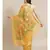 yellow silk cotton woven   saree with  blouse