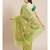 green silk cotton woven   saree with  blouse