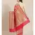 pink silk blend woven   saree with  blouse