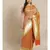 mustard silk blend woven   saree with  blouse