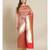 red silk blend woven   saree with  blouse