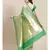 green silk blend woven   saree with  blouse