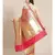 pink silk blend woven   saree with  blouse