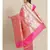 pink silk blend woven   saree with  blouse